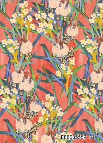 В ПУТИ, МЕЧТА ЦВЕТОВОДА НА КОРАЛЛОВОМ - 100% хлопок