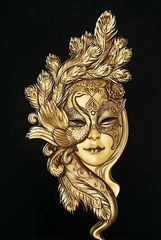 Силиконовый молд Венецианская маска 