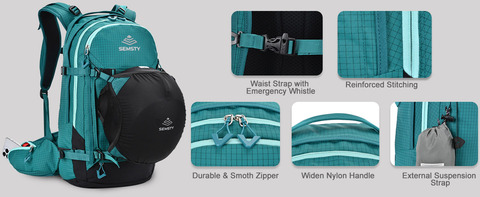 Картинка рюкзак горнолыжный Nevo Rhino 9303-SY Black - 13