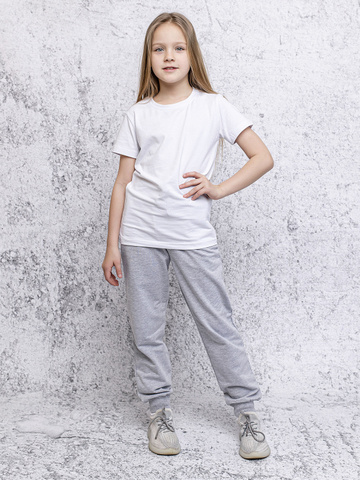 0018_С22 Брюки спортивные, серый