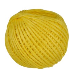 51-6-050 Шпагат полипропиленовый желтый, 1000текс, 50м РемоКолор