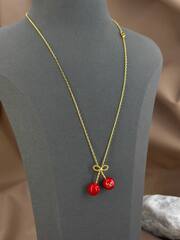 83167 - Колье с подвесками ДВЕ ВИШНИ style by VALENTINO