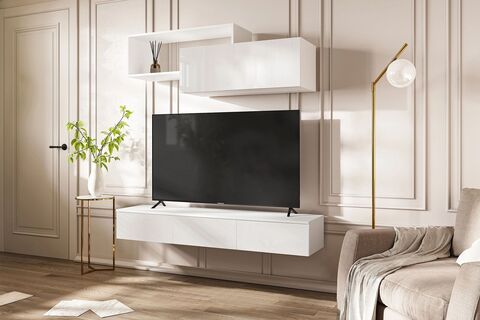 Гостиная Челси №2 Белый глянец, Белый