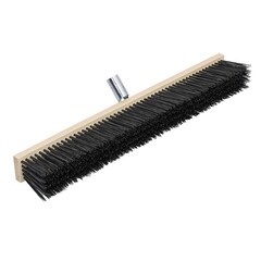 Щетка тротуарная деревянная 600х55мм, 5-ти рядная, металлическая тулейка, без черенка (Россия) 60-2-114