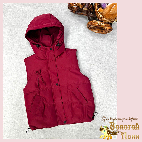 Жилет девочке (6-10) 260319-WQ103