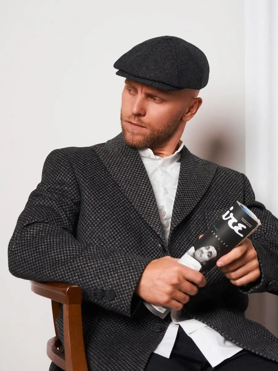 Кепка восьмиклинка утепленная