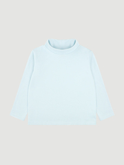 Лонгслив с высоким воротом Mjölk Голубой