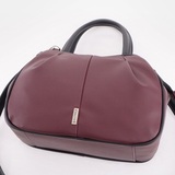 Сумка Саломея 479 наппа бордо + черный