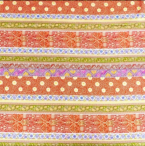 КАЙМА В СТИЛЕ МОРРИСА #1 - 100% хлопок