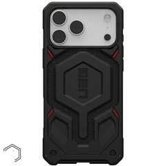 Чехол Uag Monarch Pro Case для iPhone 17 Pro Max, Черный | Kevlar Black