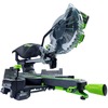Торцовочная пила Greenworks GD24MS216, 24V, бесщеточная, 4800 об/мин, 216x30мм, рез 65х310мм, с протяжкой, без АКБ и ЗУ, арт. 1501707 — фото 8