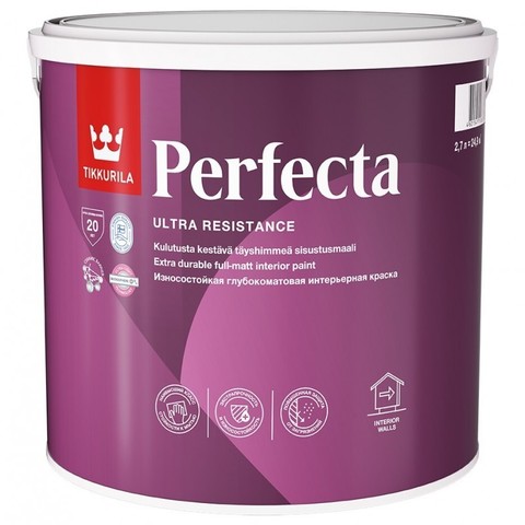 Tikkurila Perfecta / Тиккурила Перфекта краска интерьерная, глубокоматовая