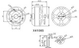 Схема мотора SunnySky X4108S KV600