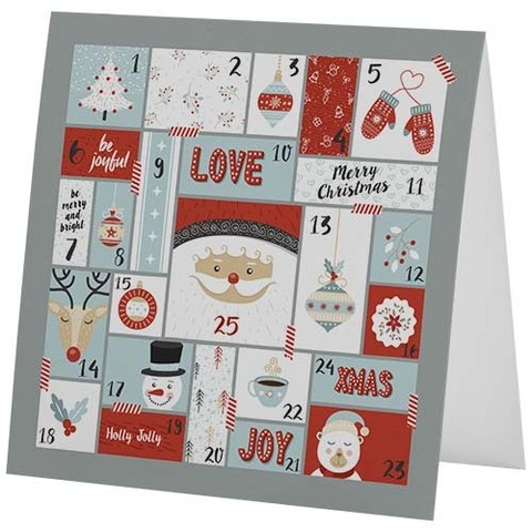 Herald квадратная поздравительная открытка