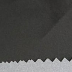 Ткань Дюспо, PU Milky, 80 гр/м2, чёрный