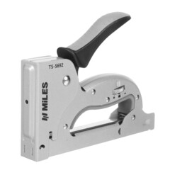 TS-5692 Степлер скобозабивной, тип скобы №140, металлический корпус, 180х30х132мм (MILES)