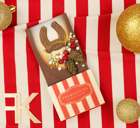Молочный шоколад Кристмас, 120г, ФренчКисс