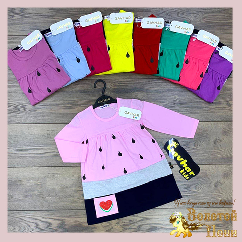 Платье хлопок детское (2-5) 251205-Y5077