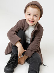 куртка  для мальчика  ФЛ 34025/6 ГР