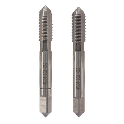 Метчик М 7,0х0,5 (Комплект 2шт) DIN2181 HSS-G 6h 50мм a=4,9 Volkel 26319