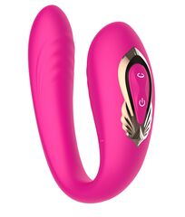 Вибратор U-образный Secwell с вращающейся вагинальной частью