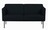 Диван Bisq 156х76 цвет черный