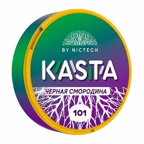 Жевательный табак KASTA - Чёрная смородина