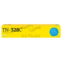 TC-MTN-328C Тонер-картридж T2 для Konica-Minolta BizHub C250i/C300i/C360i/C450i/C550i/C650i (28000 стр.) голубой, с чипом