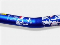 Алюминиевый руль PROTAPER Metal Mulisha сечение 28/22, синий