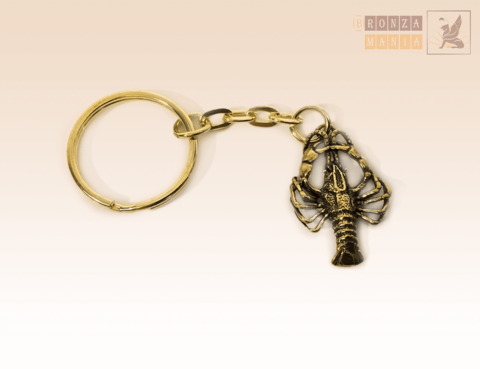 брелок зодиак Рак (22 июня - 22 июля)