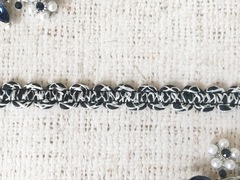 Тесьма текстиль, ш.1 см.