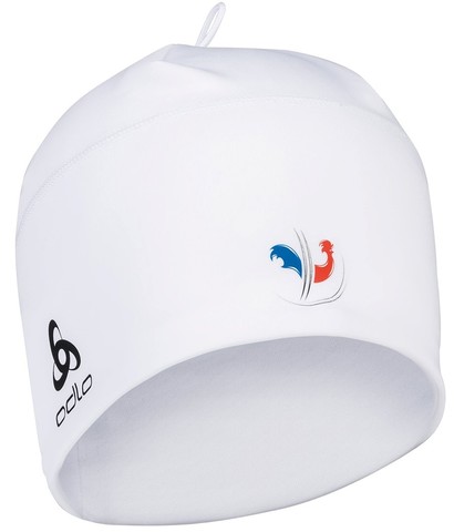 Картинка шапка Odlo Polyknit Fan Warm white/France Fan - 1