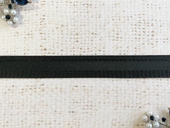 Тесьма брючная, ш. 1,5-1,6 см., пр-во Россия, чёрный