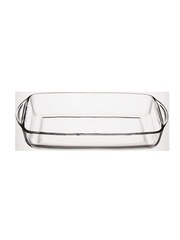 Форма для выпечки жаропрочная стеклянная прямоугольная 1,95 литра Borcam 59006 лоток прямоугольный 33,6х19х5 см кор 1/2