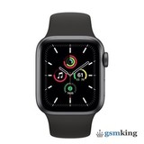 Apple Watch SE 2020 GPS 40mm Aluminum Case with Sport Band Black MKQ13LL/A