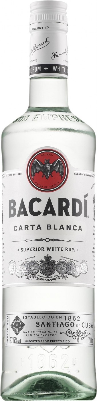 Ром Bacardi Carta Negra 40% (1L)