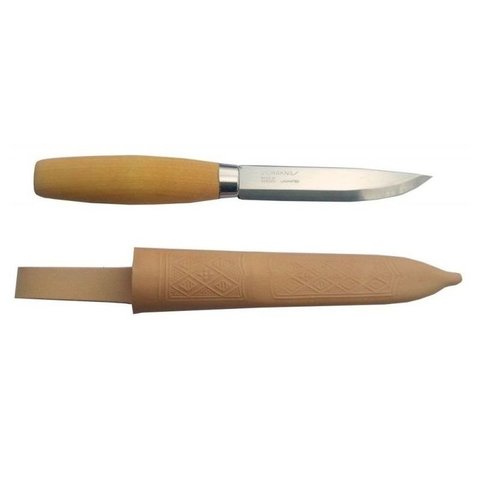 Нож Morakniv Classic Original №1 стальной, лезвие: 99 mm, прямая заточка бежевый, коробка подарочная (11934)