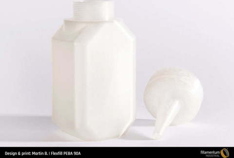 Пластик для 3D-принтера Fillamentum Flexfill PEBA 90A Natural