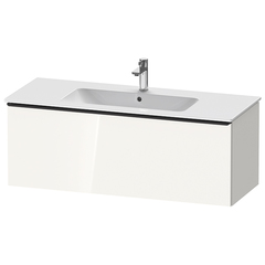 Duravit D-Neo Тумбочка подвесная, 440x1210x462, 1 ящик, цвет: белый высокоглянцевый DE426402222 фото