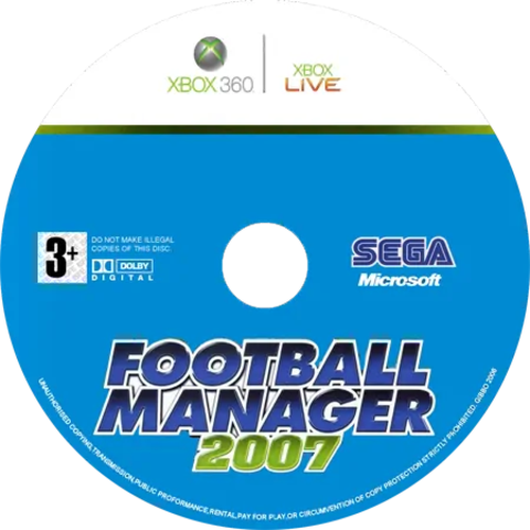 Football Manager 2007 [Xbox 360]