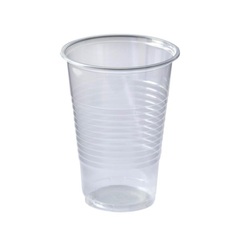 Стакан Эконом 200 мл, прозрачный, 100 шт. в упаковке