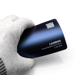 Пленка матовый металлик синий Ghost Metallic Dark Blue Сarbins