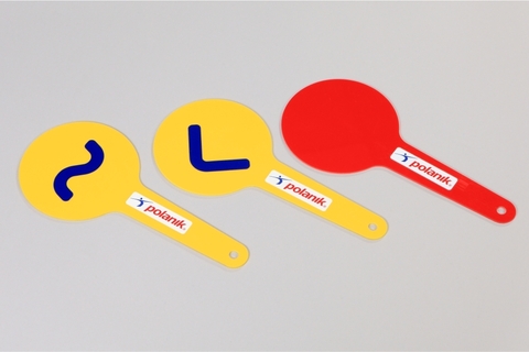 Комплект судейских табличек для спортивной ходьбы Polanik TSC-3