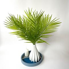 Пальма, искусственная зелень, цвет Зеленый, 53 см, 1 шт