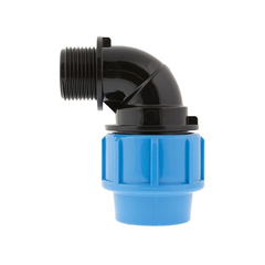 Отвод комбинированный полипропиленовый Джилекс, с наружной резьбой, 32 x 1" П