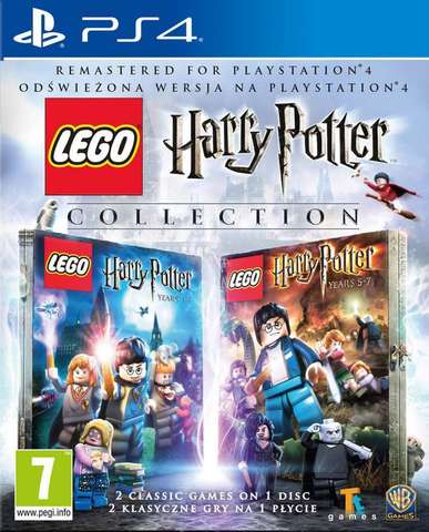 LEGO Harry Potter: Collection (диск для PS4, полностью на английском языке)