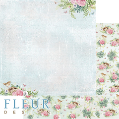 Бумага для скрапбукинга FLEUR-design, двусторонняя 30*30 см, 190 гр.