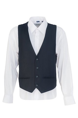 Темно-серый жилет на пуговицах STENSER