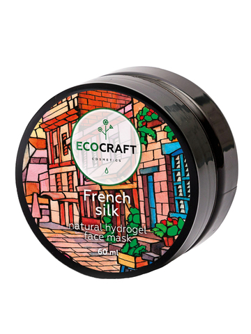 ECOCRAFT Маска гидрогелевая для лица с лифтинг-эффектом French silk Французский шелк (60 мл)