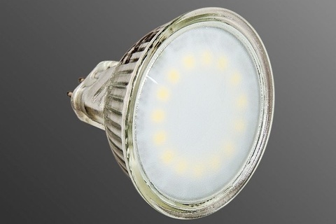 Лампа светодиодная LED MR16 220V 4W 4000K